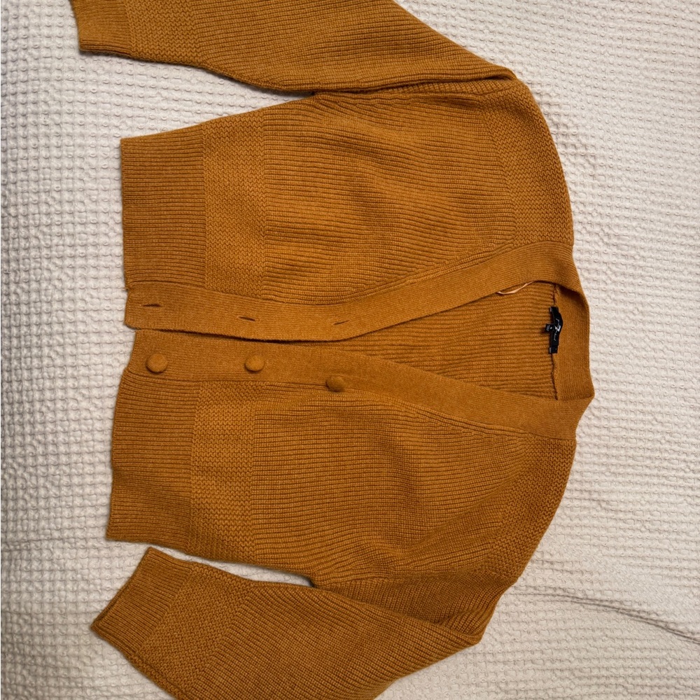 7 For All Mankind Golden Knit Sweater